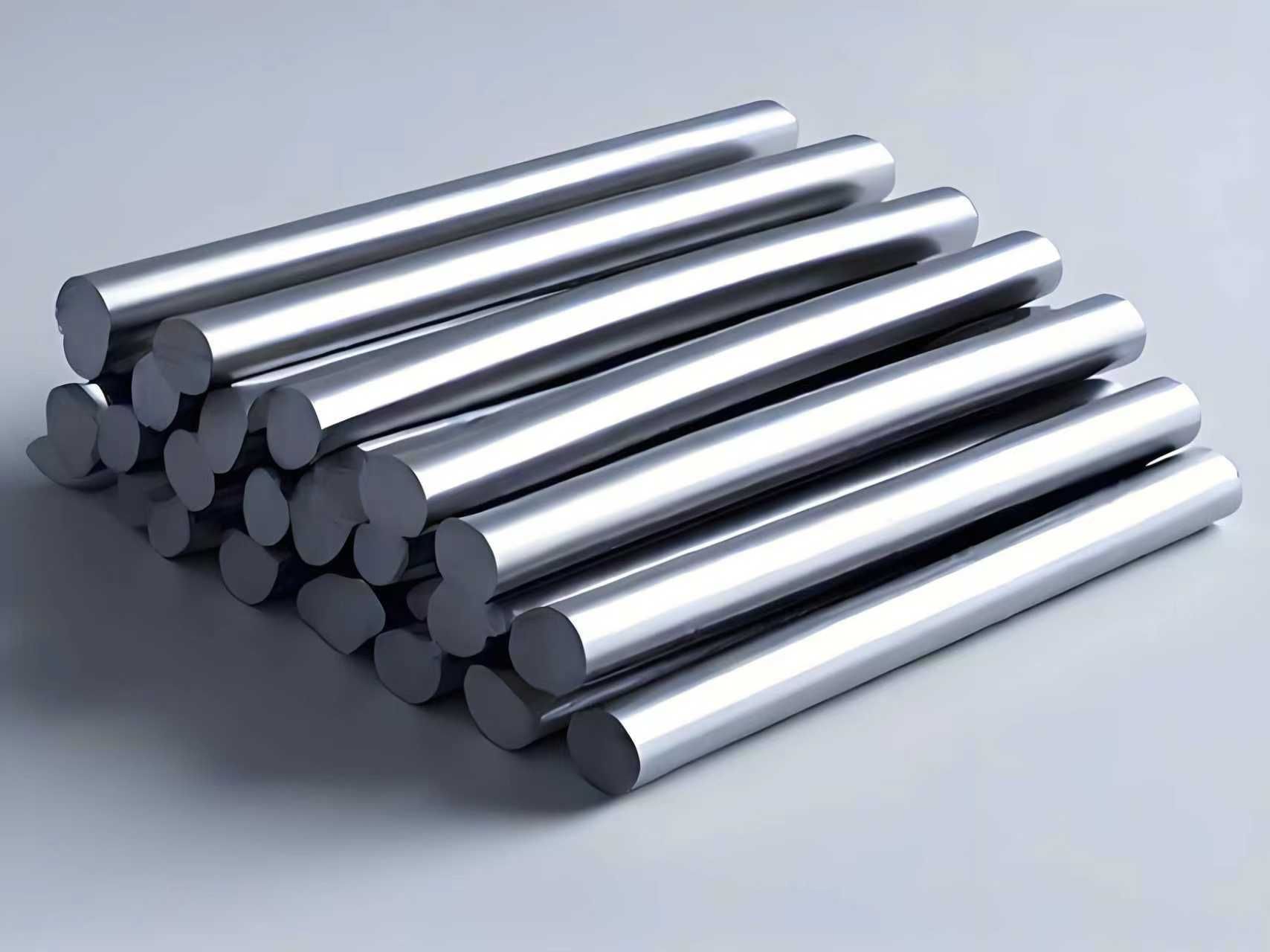 High conductivity aluminum rod