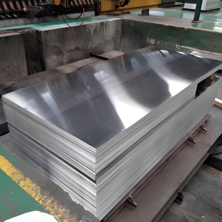 High conductivity aluminum plate